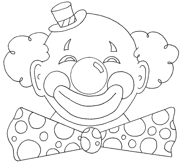 Plansa de colorat cu Carnaval 37 31